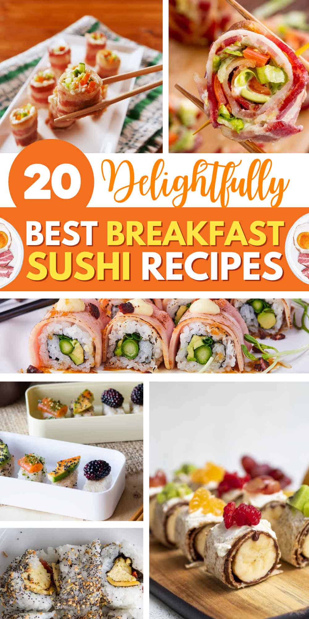 breakfast sushi recipes