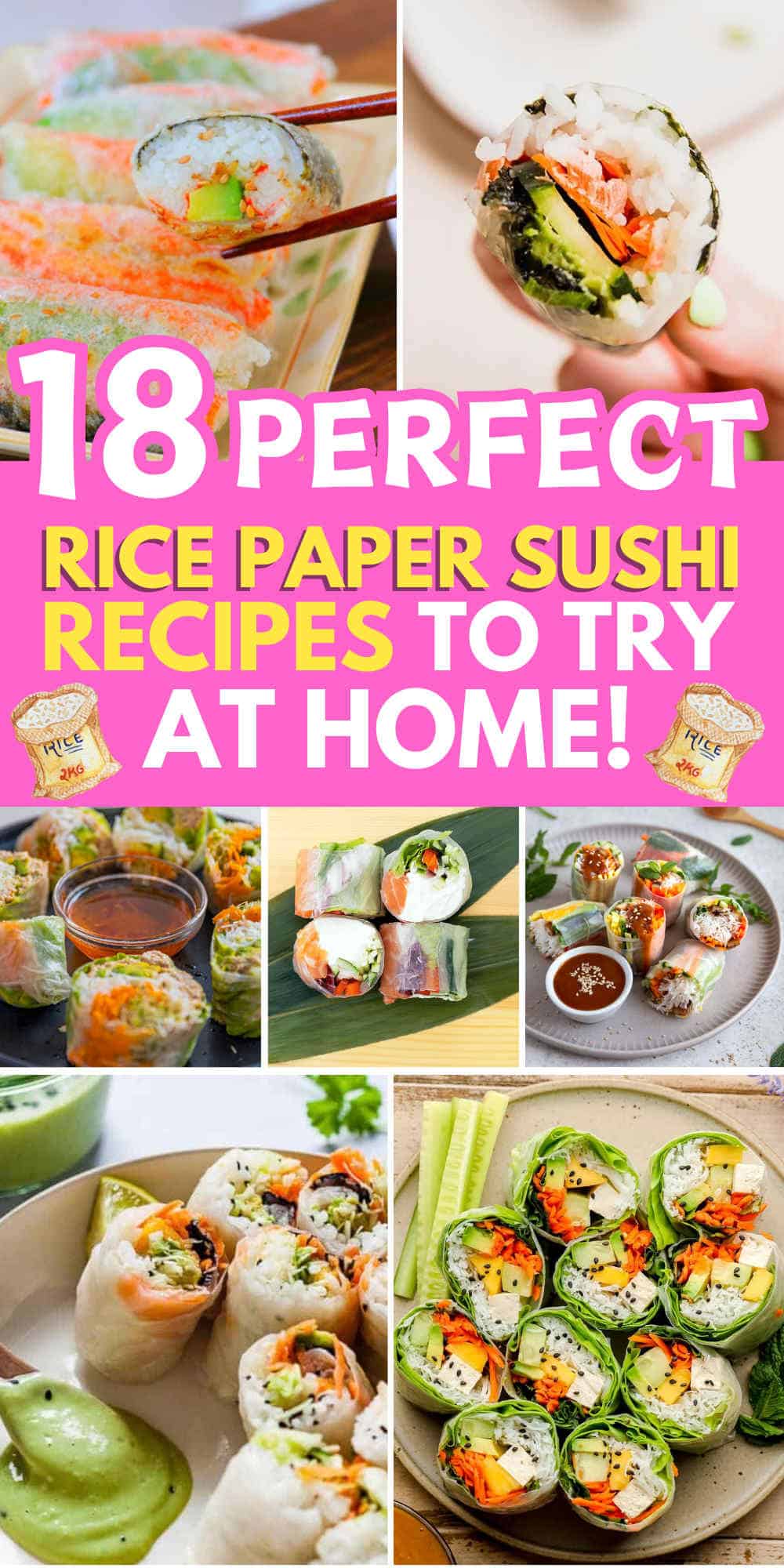 rice paper sushi
