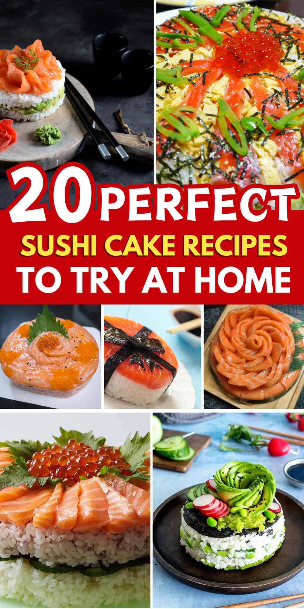 sushi cake recipes