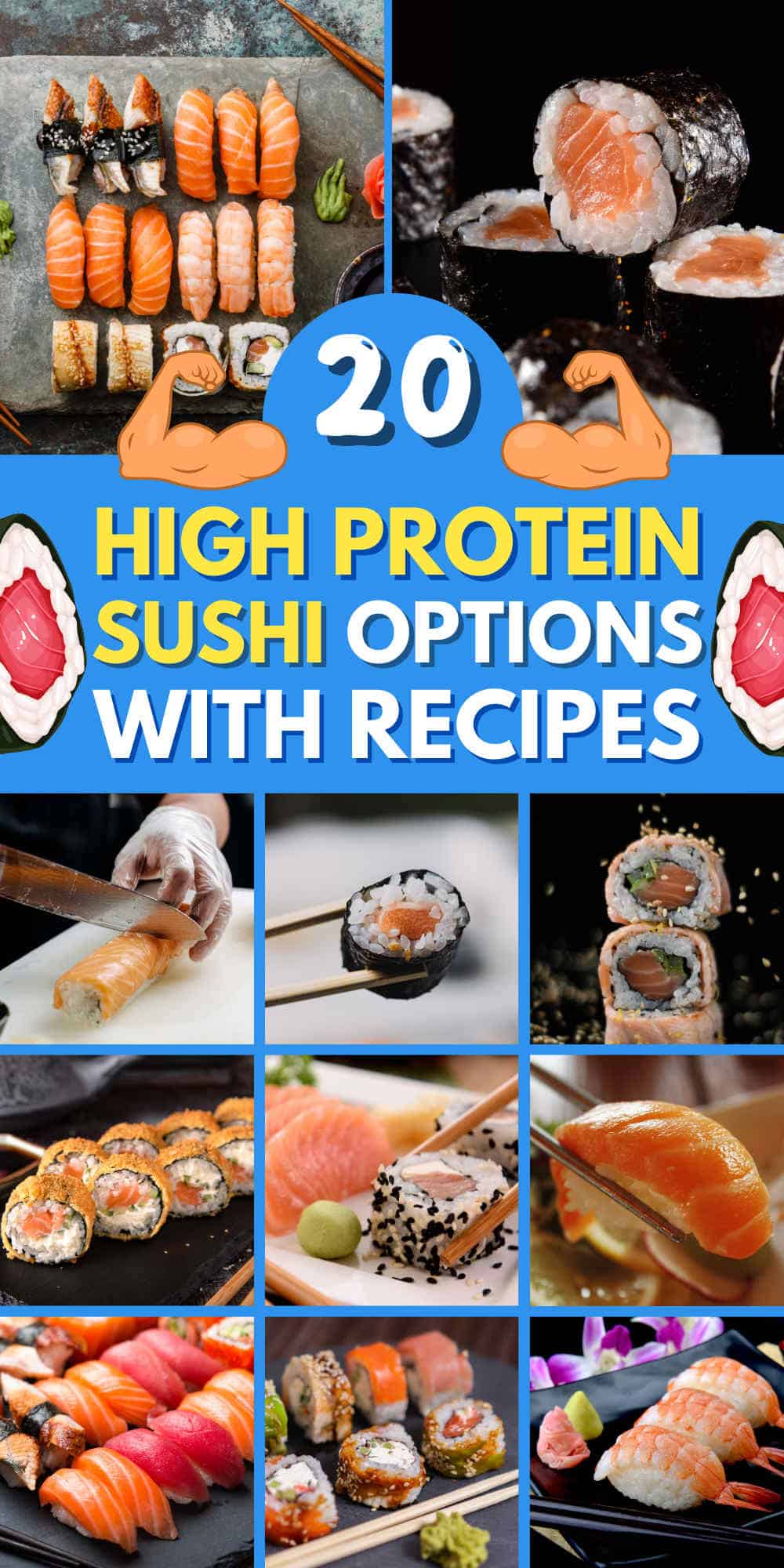 high protein sushi
