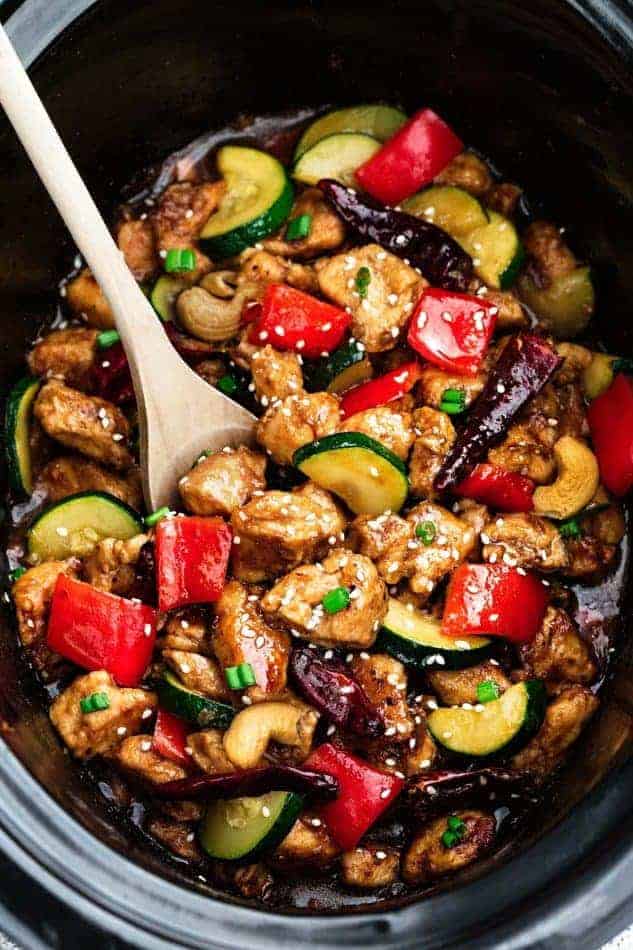 Kung Pao Chicken - Slow Cooker